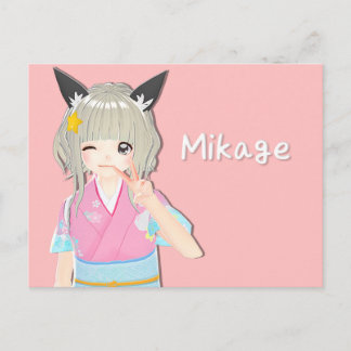 t_mikage postcard[Wink]/ミカゲポストカード[Wink] ポストカード Briefkaart