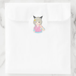 t_mikage seal[Wink]/ミカゲ シール[Wink]  Ronde Sticker