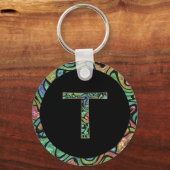 T Monogram Sleutelhanger (Voorkant)