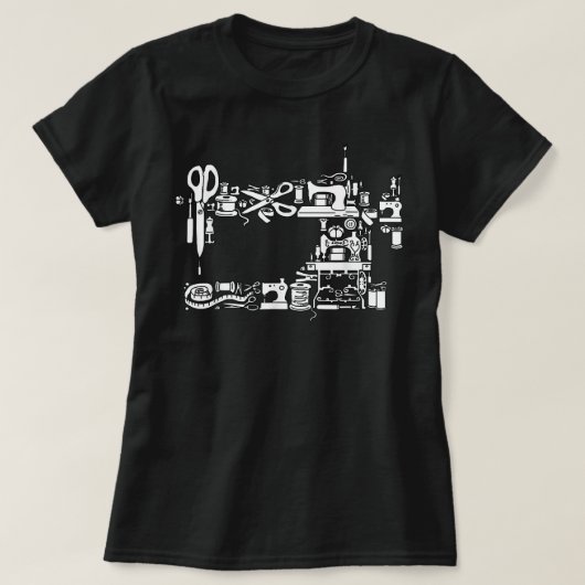 T Naaigoedmachines voor kantelen T-shirt (Design voorkant)