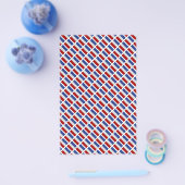 T Nautical Mini Wrapping Paper van tango | Basis Flyer (Enkel)