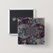 T. Nova Vierkante Button 5,1 Cm (Voorkant /achterkant)