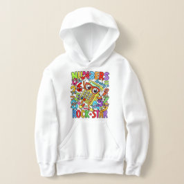 T-Number Dag Kids Hoodie | Wiskunde School Eveneme