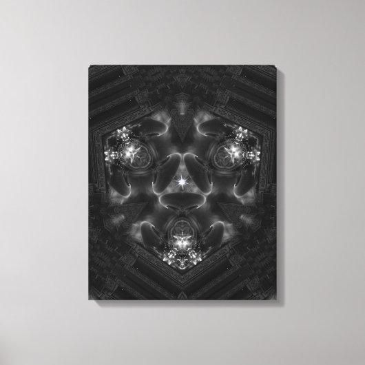 T.O.L.O.B Enigma Wrapped Canvas Afdruk (Voorkant)
