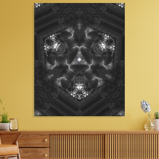 T.O.L.O.B Enigma Wrapped Canvas Afdruk (Insitu (Woonkamer))