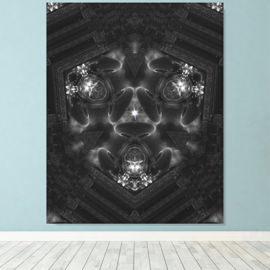 T.O.L.O.B Enigma Wrapped Canvas Afdruk (Insitu (Houten vloer))