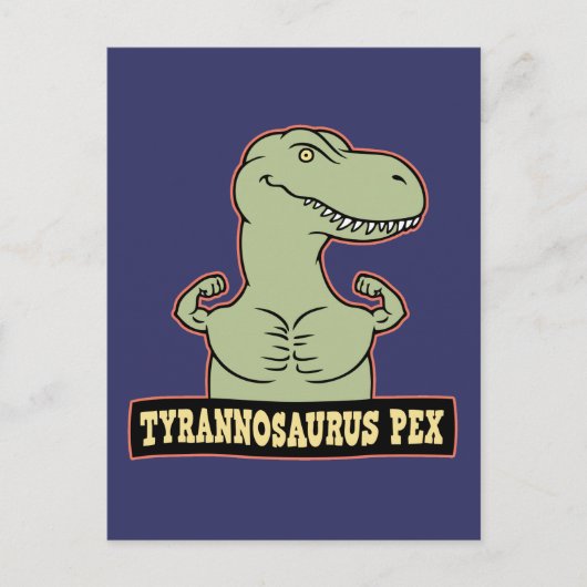 T-Pex Briefkaart (Voorkant)