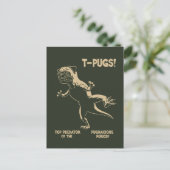 T-PUGS! BRIEFKAART (Staand voorkant)
