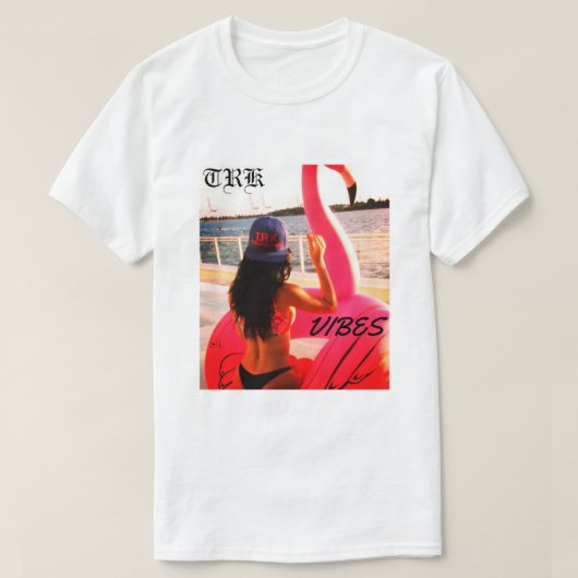 T.R.K BEACH VIBE TSHIRT (Design voorkant)