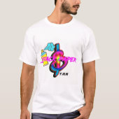 T.R.K GELD STAPELEN PAPieren POP TSHIRT (Voorkant)