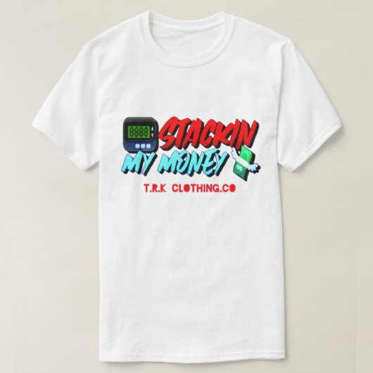 T.R.K GELD VERDIENEN TSHIRT (Design voorkant)