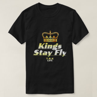 T.R.K HIGH GELE KONINGEN BLIJVEN VLIEGEN TSHIRT