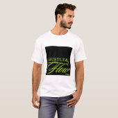 T.R.K HUSTLE & FLOW NEON FUSE SCRIPT TSHIRT (Voorkant volledig)