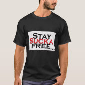 T.R.K SUCKA GRATIS HEREN T-SHIRTS (Voorkant)