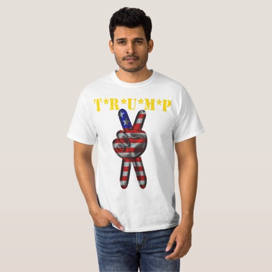T*R*U*M*P T-SHIRT (Voorkant volledig)
