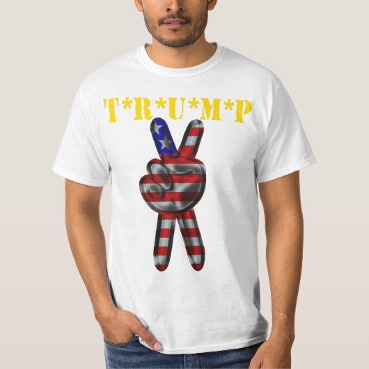 T*R*U*M*P T-SHIRT (Voorkant)
