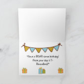 T-R Uitstekende Verjaardag Kaart (Binnen)