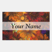 t rechthoekige sticker (Voorkant)