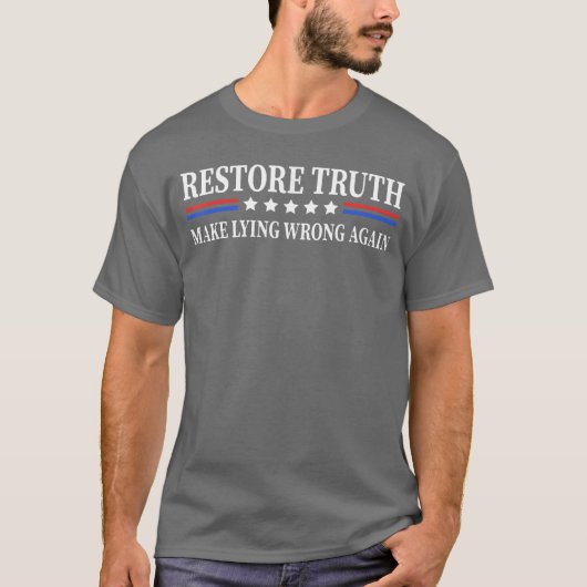 T retro vintage oud t-shirt (Voorkant)
