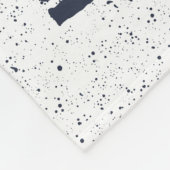 T-Rex aangepaste naam ventilatorbank, klein Fleece Deken (Hoek)