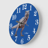 T-Rex-afbeelding voor acryl wandklok (Hoek)