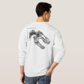 T. rex - alleen T-shirt terug (Achterkant volledig)