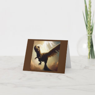 T Rex Angel Kaart