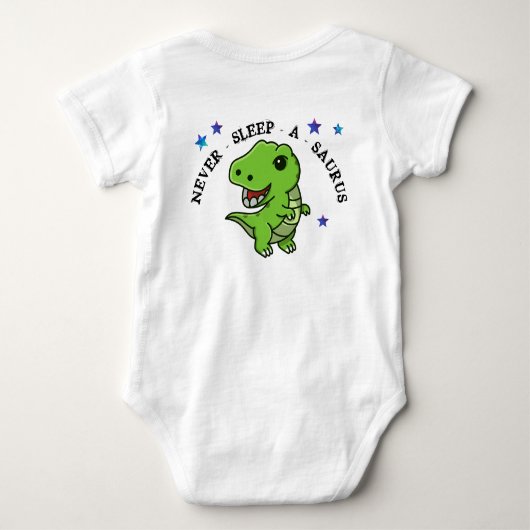 T-Rex Baby Bodysuit (Achterkant)