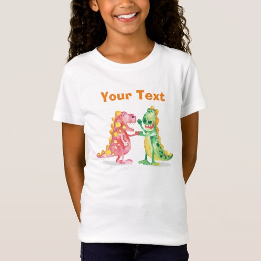 T Rex Beste vriend T-shirt (Voorkant)
