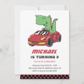 T-Rex bestuurderscabine Kinder motorboys van zater Kaart (Voorkant)