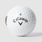 T-Rex Bier Golfballen - Aangepaste Callaway Dinosa (Logo)