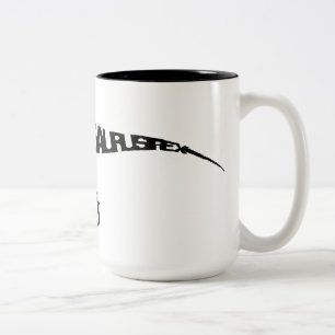 T-Rex Black 15 oz Mok met twee tonen
