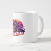 T-Rex Blijf Wild Grote Koffiekop (Voorkant rechts)