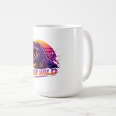 T-Rex Blijf Wild Koffiemok (Voorkant rechts)