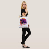 T-Rex Blijf Wild Tote Bag (Op model)