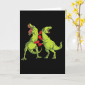 T-rex Boksen  Kaart (Gele Bloem)