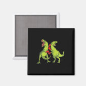 T-rex Boksen  Magneet (Voorkant / Achterkant)