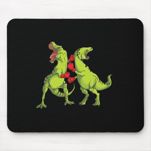 T-rex Boksen  Muismat (Voorkant)