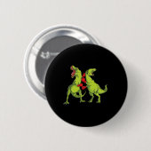 T-rex Boksen  Ronde Button 5,7 Cm (Voorkant /achterkant)