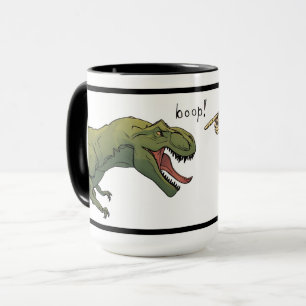 T-Rex Boop Tyrannosaurus Dinosaur Coffee Mok