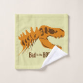T-Rex-Botten Bad Handdoek (Wasdoekje)