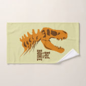 T-Rex-Botten Bad Handdoek (Handdoek)
