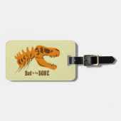 T-Rex-Botten Bagagelabel (Voorkant horizontaal)