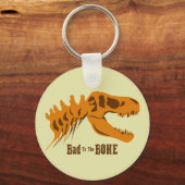 T-Rex-Botten Sleutelhanger (Voorkant)