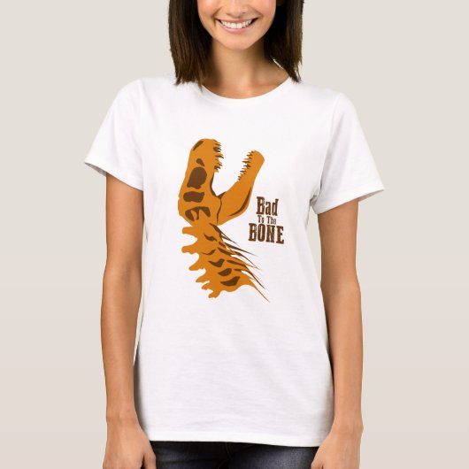 T-Rex-Botten T-shirt (Voorkant)