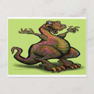 T-Rex Briefkaart