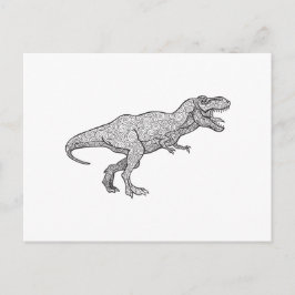 T-Rex Briefkaart