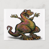 T-Rex Briefkaart (Voorkant)