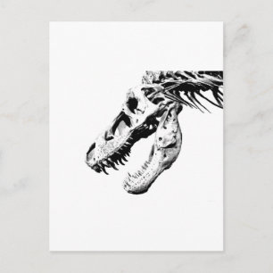 t-rex briefkaart