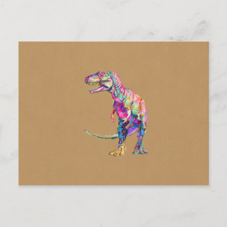 T. rex briefkaart